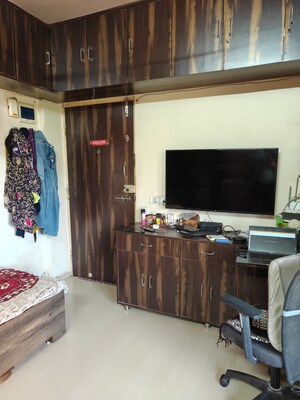 Living Room in 1 RK Apartment at Navbharat Sahyog CHS, Goregaon East – for Rent