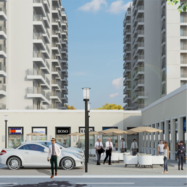 Exterior View, rof-alante 3 Bedroom 1100 Sq.Ft. Apartment In Dharampur Gurgaon 9514365