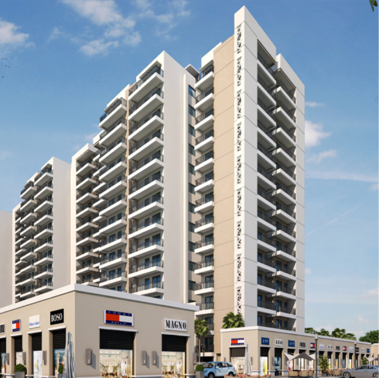 Exterior View, rof-alante 3 Bedroom 1100 Sq.Ft. Apartment In Dharampur Gurgaon 9514365
