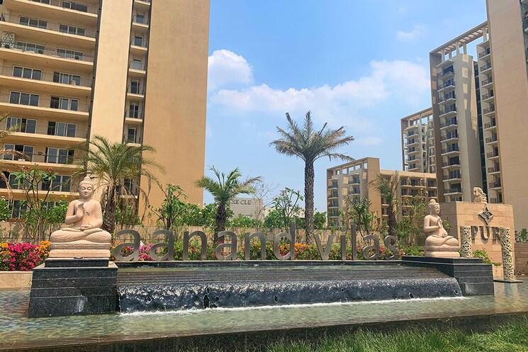 Exterior View, puri-aanandvilas 4 Bedroom 2350 Sq.Ft. Apartment In Sector 81 Faridabad 9514361