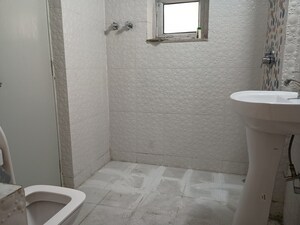 Bathroom in 3 BHK Apartment at Sector 19 Dwarka – for Rent