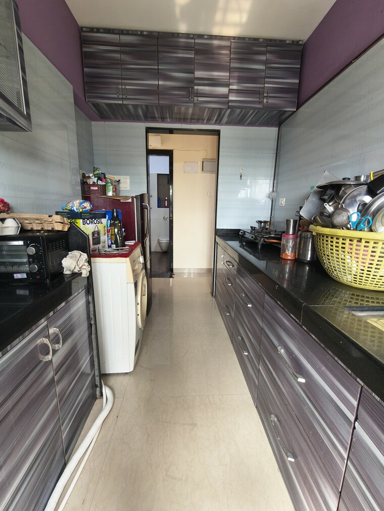 Kitchen, monarch-chs 1 Bedroom 550 Sq.Ft. Apartment In Andheri East Mumbai 9514434