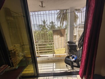 Balcony in 1 BHK Apartment at Monarch CHS, Andheri East – for Rent
