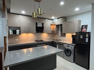 Kitchen in 2 BHK Apartment at Hiranandani Queensgate, Bannerghatta – for Rent