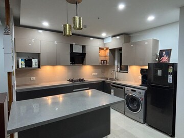 Kitchen in 2 BHK Apartment at Hiranandani Queensgate, Bannerghatta – for Rent