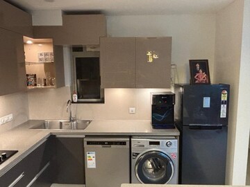 Kitchen in 2 BHK Apartment at Hiranandani Queensgate, Bannerghatta – for Rent