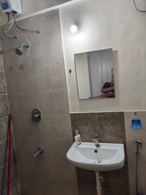 Bathroom in 2 BHK Apartment at Mittal High Mont, Hinjewadi – for Rent