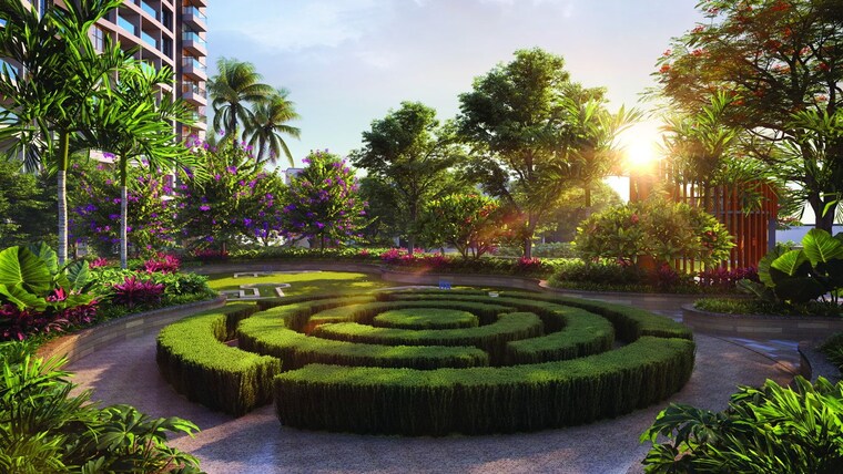 Garden, purva-atmosphere 3 Bedroom 1313 Sq.Ft. Apartment In Keshav Nagar Pune 9514472