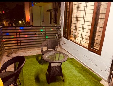 Balcony in 3 BHK Builder Floor at Alaknanda – for Rent