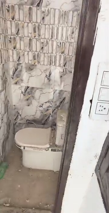 Attached Bathroom in 2 BHK Builder Floor at Ganga Apartments Burari, Burari – for Sale