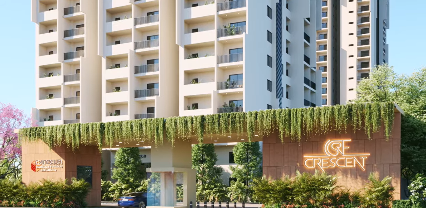 2.5 BHK + Study Room Apartment For Sale in Candeur Crescent