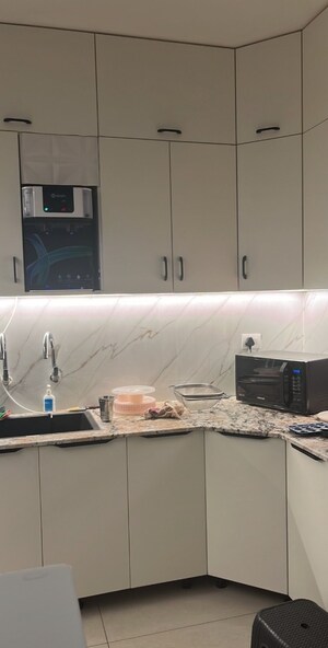 Kitchen in 3 BHK Apartment at Aparna Sarovar Zenith, Nallagandla – for Sale