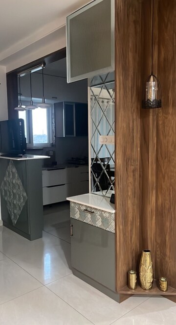 Kitchen in 3 BHK Apartment at Aparna Sarovar Zenith, Nallagandla – for Sale