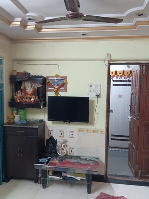 Living Room in 1 RK Apartment at Shivneri CHS Bhandup West, Bhandup West – for Rent