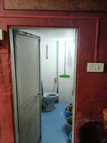 Bathroom in 1 RK Apartment at Shivneri CHS Bhandup West, Bhandup West – for Rent