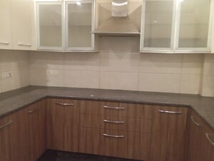 Kitchen in 3 BHK Builder Floor at Greater Kailash I – for Rent