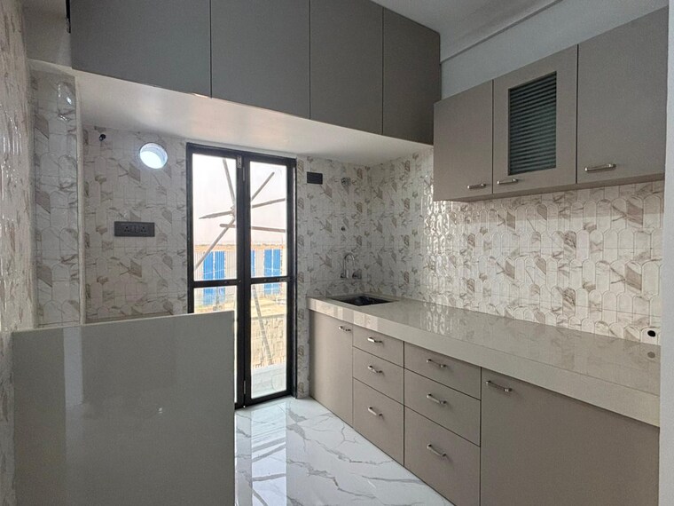 Kitchen, shripal-sattva 2 Bedroom 537 Sq.Ft. Apartment In Vasai West Palghar 9514701