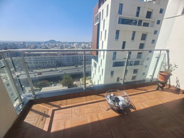 3 BHK Apartment – Exterior View View at Narsingi - for Rent