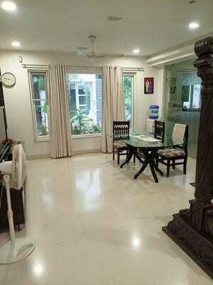 Living Room in 4 BHK Villa at Meenakshi Bamboos, Gachibowli – for Rent
