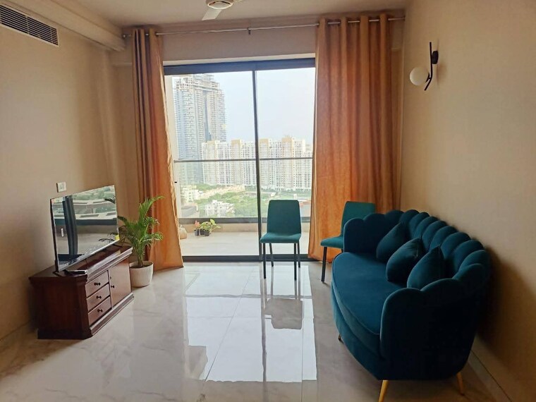 Living Room, m3m-heights 3 Bedroom 1828 Sq.Ft. Apartment In Sector 65 Gurgaon 9514716