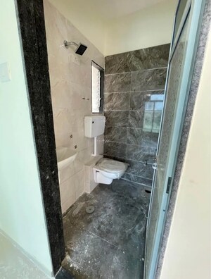 Bathroom in 1 BHK Apartment at Shri Vinayak Amrut, Sector 18 Taloja – for Rent