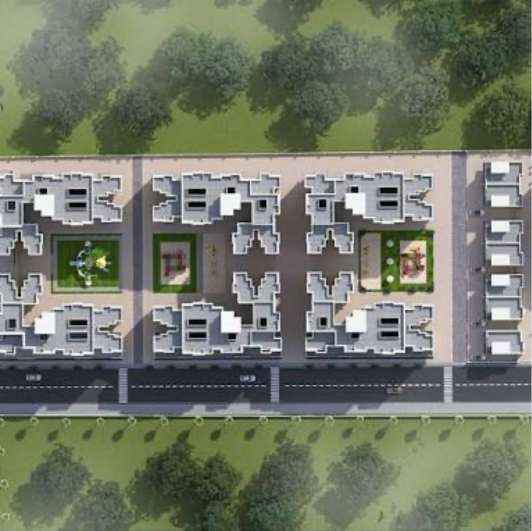 Master Plan, av-smart-city 1 Bedroom 355 Sq.Ft. Apartment In Ganesh Nagar  Palghar 9514766