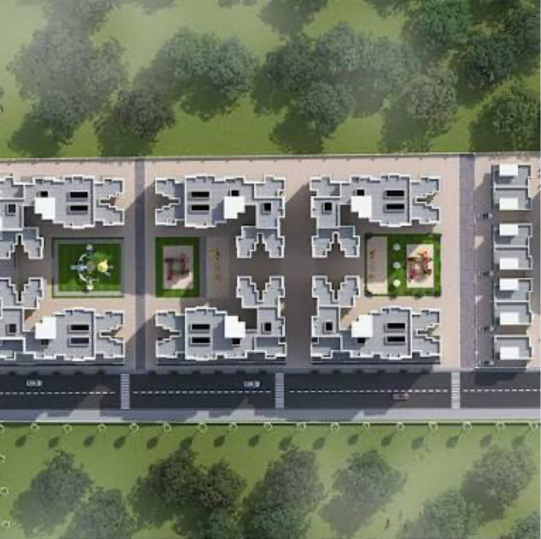 Master Plan, av-smart-city 1 Bedroom 355 Sq.Ft. Apartment In Ganesh Nagar  Palghar 9514766