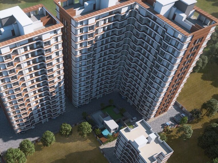 Exterior View, arv-uthville 2 Bedroom 760 Sq.Ft. Apartment In Kharadi Pune 9514786