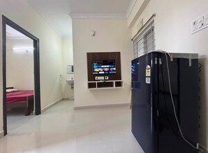 Building Lobby in 1 BHK Apartment at Whitefields – for Rent