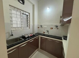 Kitchen in 1 BHK Apartment at Raghavendra Colony – for Rent