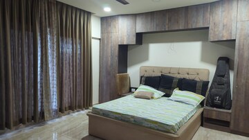 Bedroom in 3 BHK Apartment at Naiknavare Victoria Garden, Kalyani Nagar – for Rent