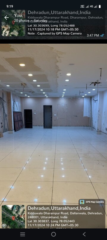 Floor Plan in  Shop at Nehru Colony – for Rent