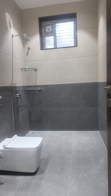 Bathroom in 3 BHK Builder Floor at Jubilee Hills – for Rent