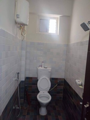 Bathroom in 1 BHK Apartment at Raghavendra Colony – for Rent