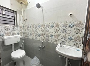 Bathroom in 1 BHK Apartment at Raghavendra Colony – for Rent