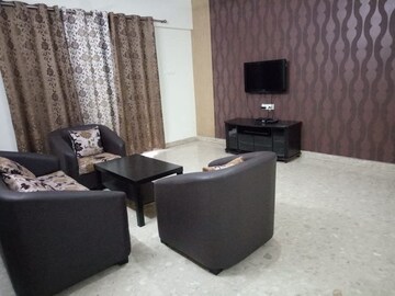 Living Room in 3.5 BHK Apartment at Magarpatta Laburnum Park, Hadapsar – for Sale