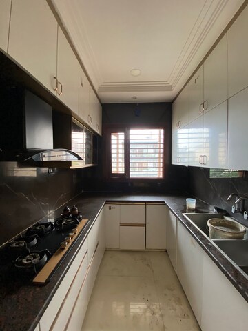 Kitchen in 3 BHK Builder Floor at Parklands, Sector 85 – for Sale