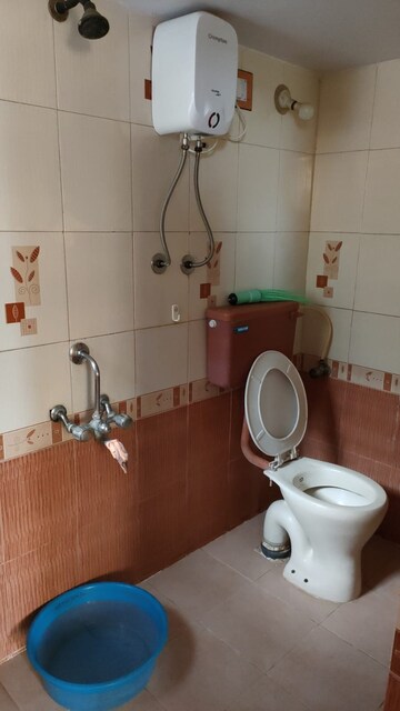 Bathroom in 2 BHK Apartment at Bhavesh Plaza, Nalasopara West – for Rent
