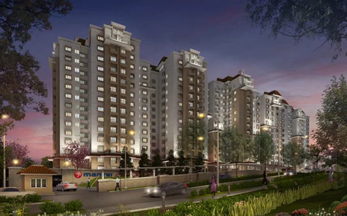 3 BHK + Pooja Room Apartment For Rent in Mantri Webcity