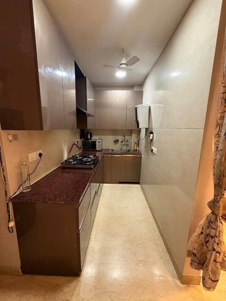 Kitchen, chattarpur 1 Bedroom 445 Sq.Ft. Builder Floor In Chattarpur Delhi 9515005