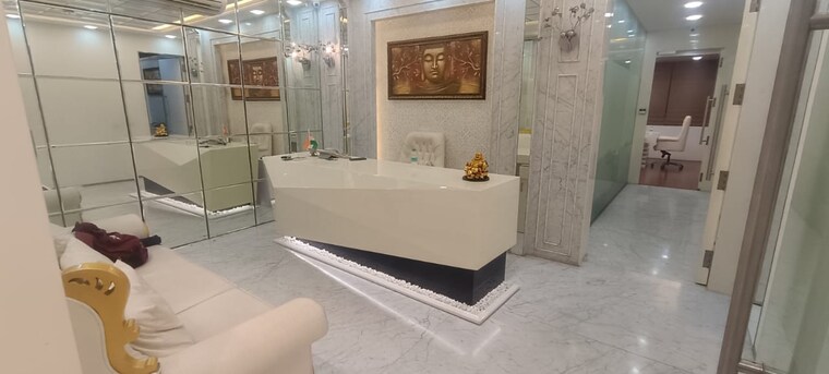 Bathroom, akshar-business-park Commercial Office Space 960 Sq.Ft. In Vashi Sector 19f Navi Mumbai 9515000