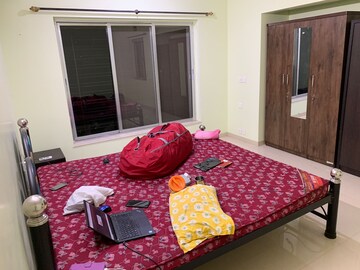 Bedroom in 1 BHK Apartment at Vihang Valley Phase 3, Kasarvadavali – for Rent