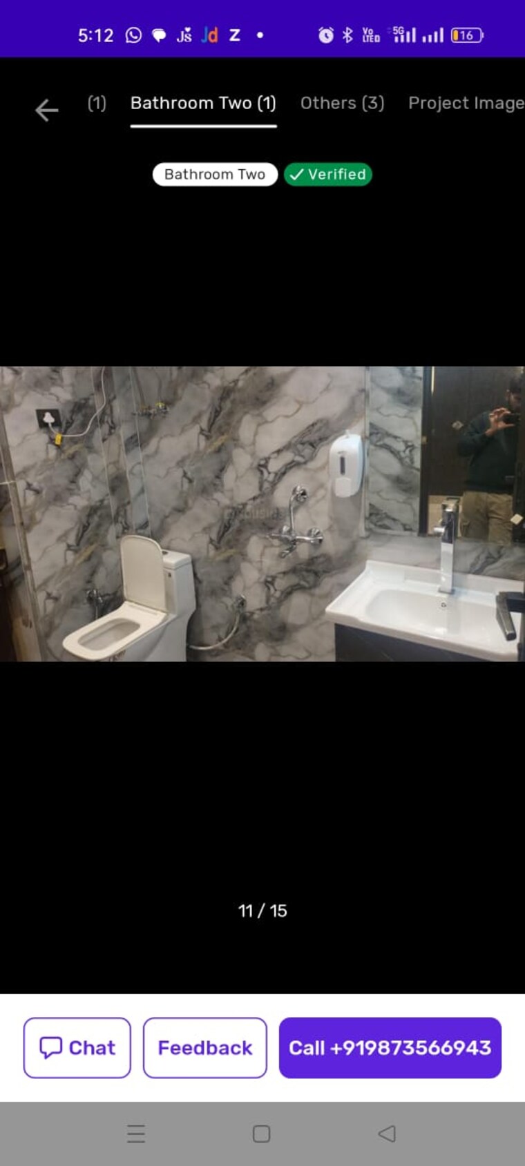 Bathroom, shatabdi-vihar-sector-61 4 Bedroom 2691 Sq.Ft. Villa In Sector 61 Noida 9515041