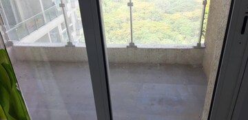 Balcony in 3 BHK Apartment at LnT Crescent Bay T5, Parel – for Rent