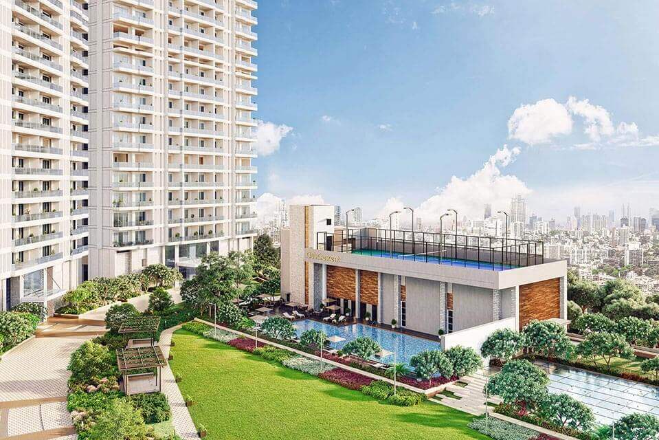 3 BHK + Pooja Room Apartment For Rent in LnT Crescent Bay T5