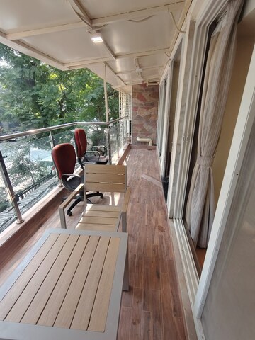 Balcony in 2 BHK Apartment at Nestle Apartment Lower Parel, Lower Parel – for Rent