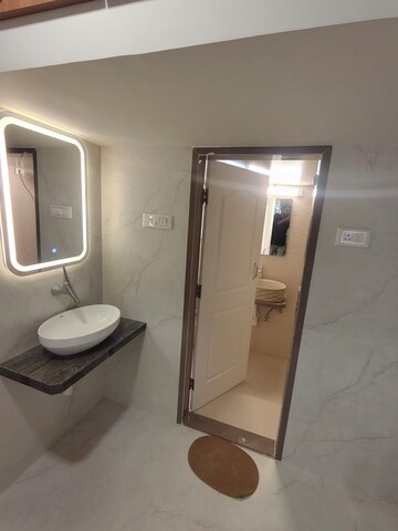 Bathroom in 2 BHK Apartment at Nestle Apartment Lower Parel, Lower Parel – for Rent