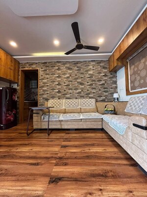 Living Room in 1 BHK Apartment at Kondapur – for Rent