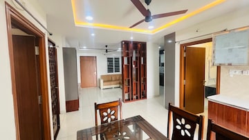 Living Room in 2.5 BHK Apartment at Aparna Sarovar Zenith, Nallagandla – for Rent