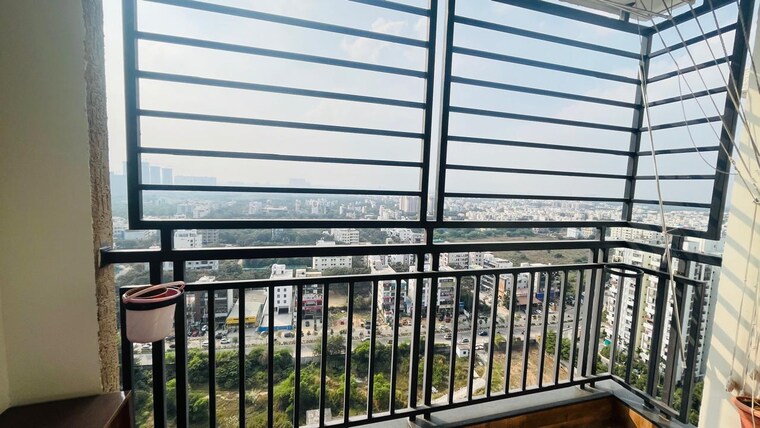 Balcony, aparna-sarovar-zenith 2.5 Bedroom 1545 Sq.Ft. Apartment In Nallagandla Hyderabad 9515140